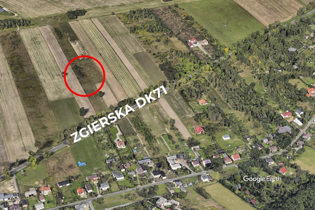 Działka na sprzedaż Skotniki - ul. Zgierska