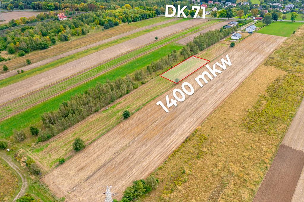 Działka na sprzedaż Skotniki - ul. Zgierska