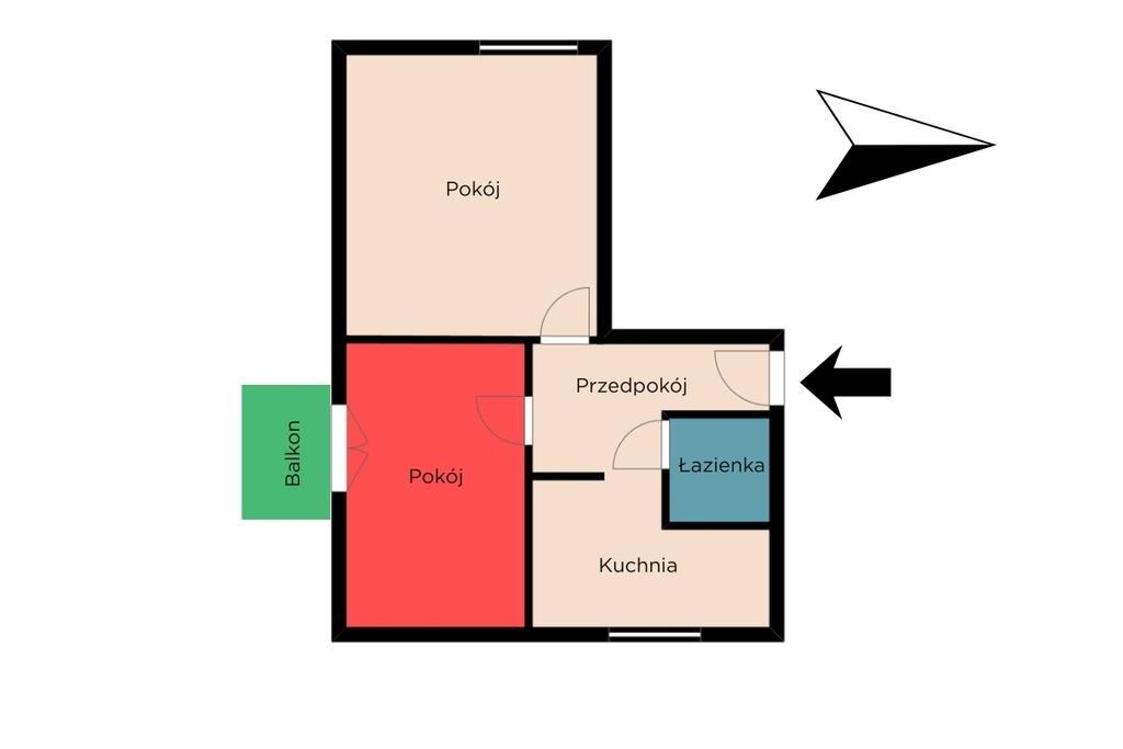 Mieszkanie na sprzedaż Pabianice - ul. Marii Skłodowskiej-Curie