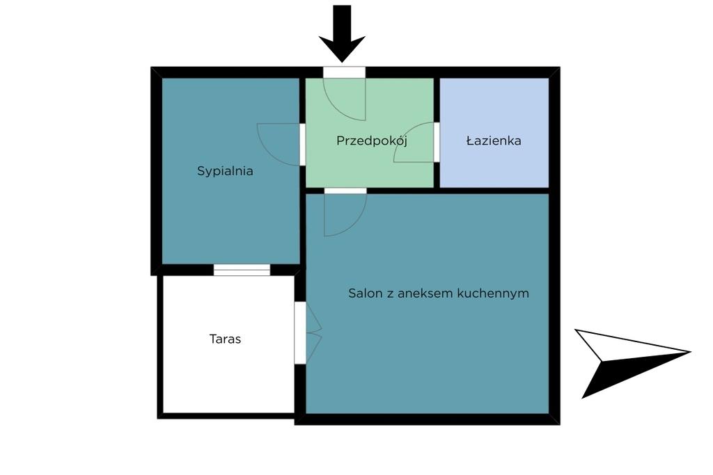 Mieszkanie na wynajem Łódź - Łódź-Śródmieście - ul. Tylna