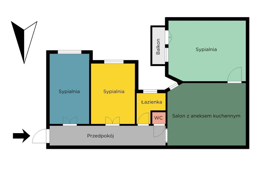 Mieszkanie na sprzedaż Łódź - Łódź-Śródmieście - ul. Piotrkowska
