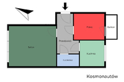 Mieszkanie na sprzedaż Łódź - Łódź-Górna - ul. Kosmonautów